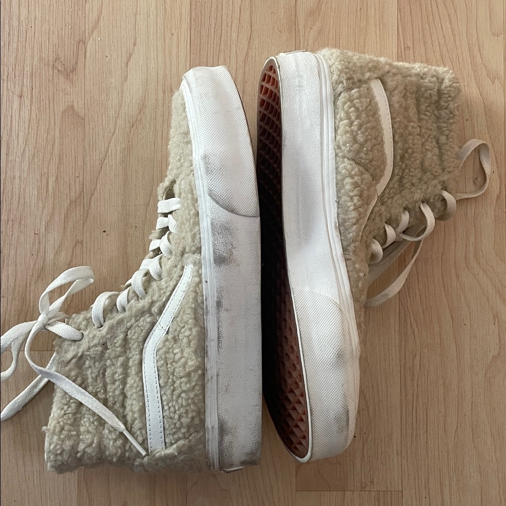 Vans fuzzy Sherpa High-Top Sneakers